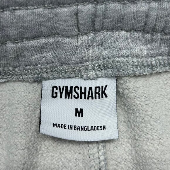 Gymshark Mens Gray Athletic Shorts M With Pockets & Drawstring - Picture 3 of 16